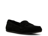 Felisha Waterproof Loafer Black Suede view