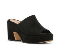 Melinda Waterproof Sandal Black Suede view