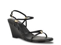 Deliney Wedge Sandal Black view