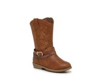 Lil Marchie Cowboy Boot - Kids' Cognac view