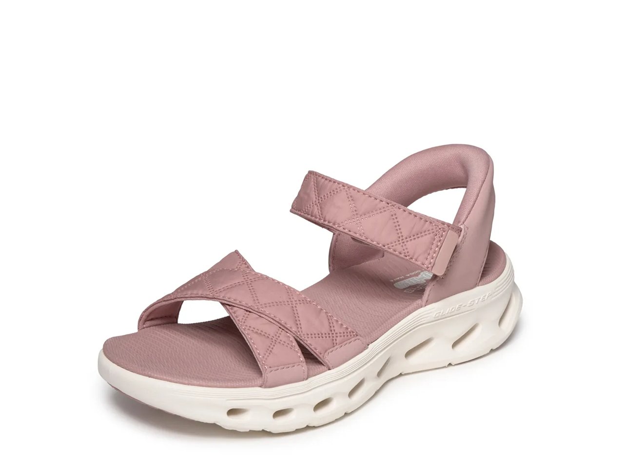 Hands Free Slip-ins GO WALK Glide-Step 2.0 Cozy Fit Adrienne Sandal