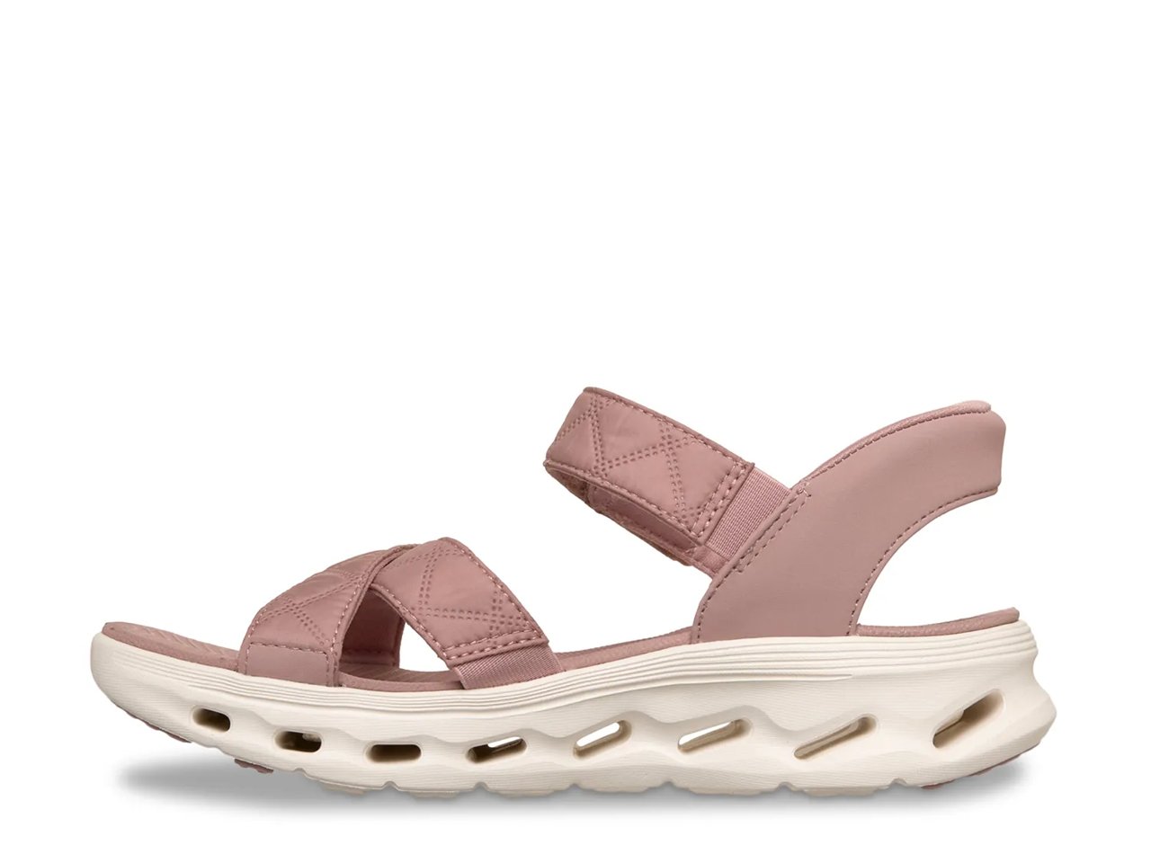 Hands Free Slip-ins GO WALK Glide-Step 2.0 Cozy Fit Adrienne Sandal