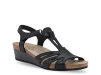 Starlet Wedge Sandal Black view