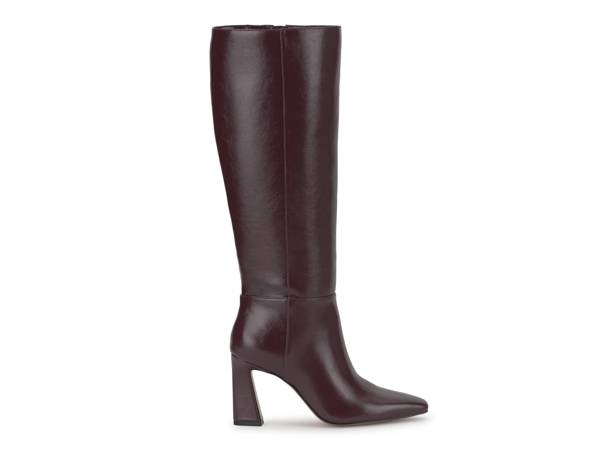 Featuring a merlot colored tall boot from Mix No. 6