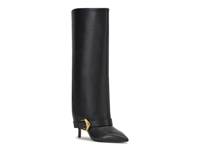 Margee Foldover Boot Black Leather view