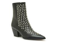 Margaret Western Bootie Black Leather view