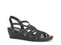Vaeda Wedge Sandal Black view