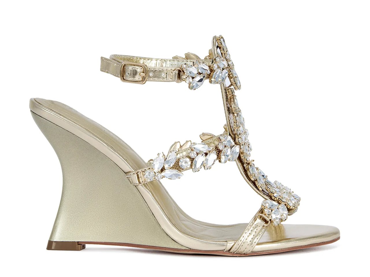 Porceline Wedge Sandal