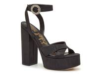 Salem Platform Sandal Black view