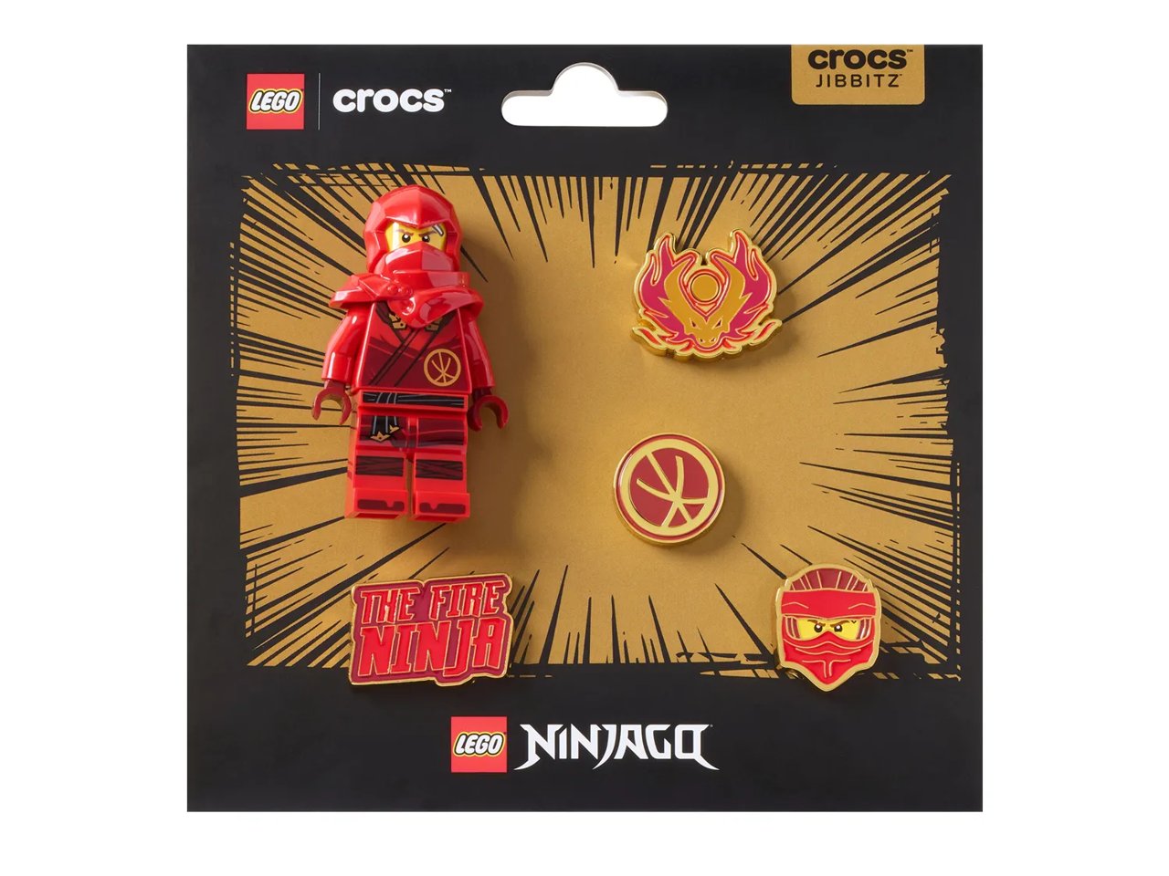 Ninjago Kai Jibbitz Set - 5 Pack