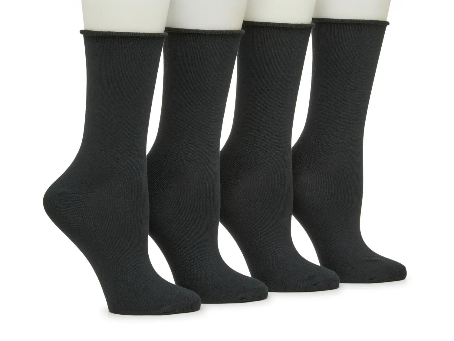 Buttersoft Women's Crew Socks - 4 Pack