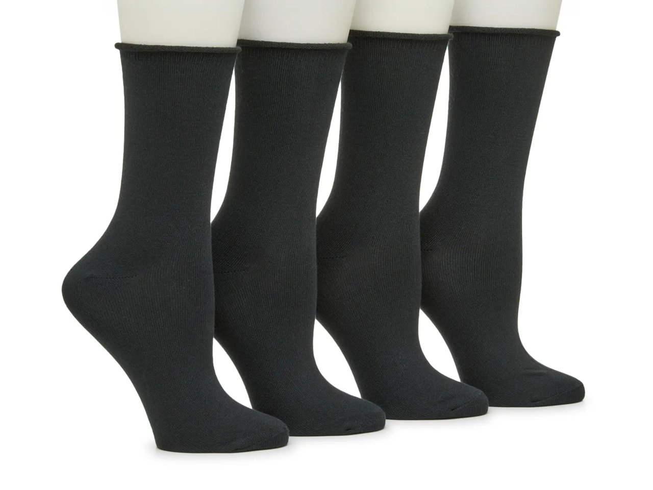 Buttersoft Women's Crew Socks - 4 Pack