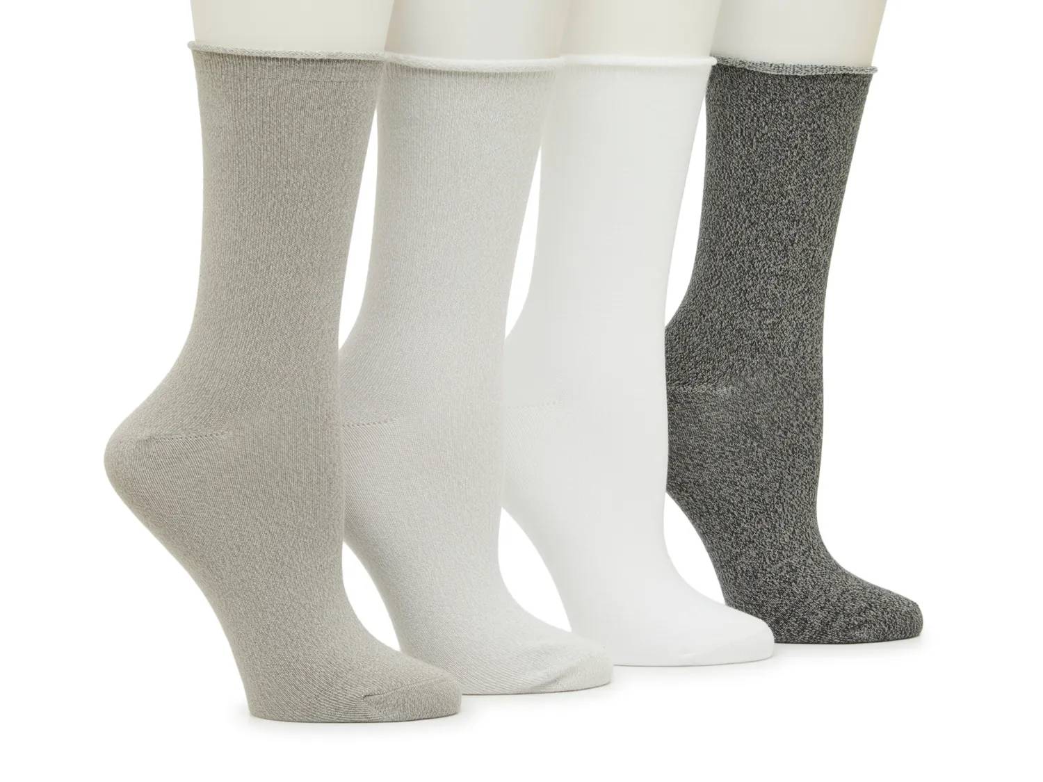 Buttersoft Women's Crew Socks - 4 Pack