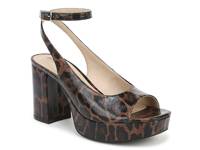 Aliyah Sandal Brown/Black Leopard Print view