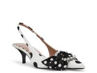 Bryanna Pump White/Black Polka Dot view