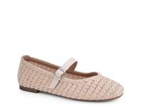 Serenity Mary Jane Flat Natural Beige view