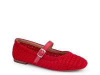 Serenity Mary Jane Flat Red view