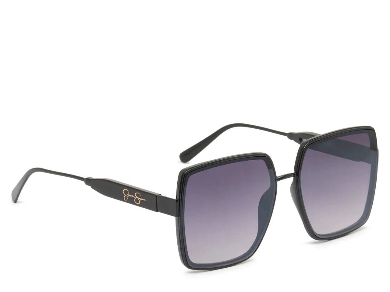 Metal Square Sunglasses