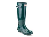 Original Tall Gloss Rain Boot - Women's Green view