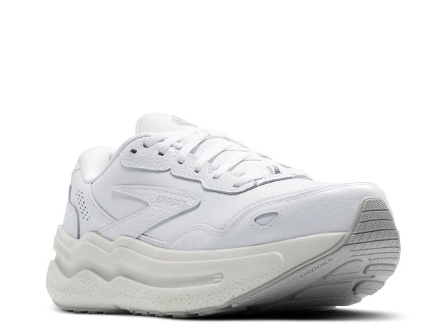 Brooks Walking Shoes Men’s 14 White Leather Comfort Support Sneakers Brooks Addiction Walker 2 Men main image 3