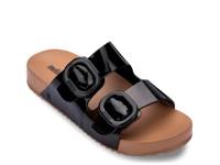 Cozy Slide Sandal - Women's Black/Brown view