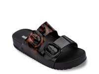 Cozy Slide Sandal - Women's Black/Tortoise Shell view