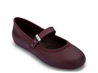 Soft Jelly Ballet Flat Red view