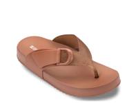 Cozy Thong Sandal Brown view