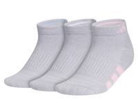 Cushioned 4.0 Women's Ankle Socks - 3 Pack Light Grey view