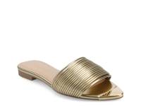 Feather Sandal Gold Metallic view