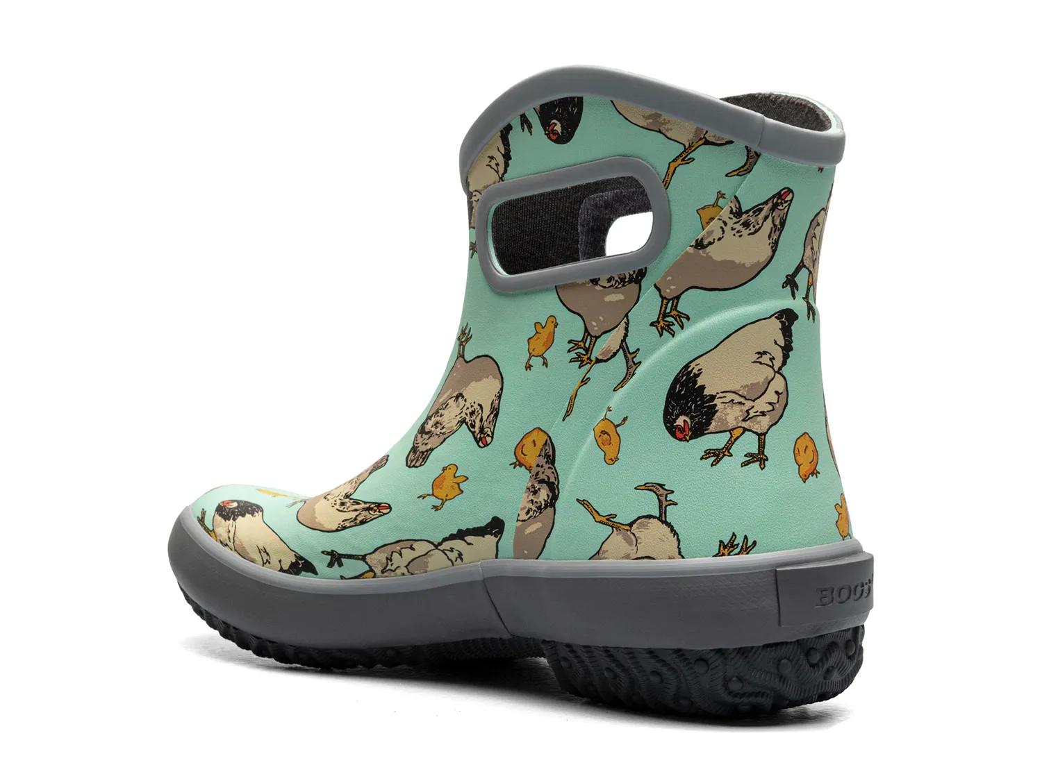Patch Rain Boot