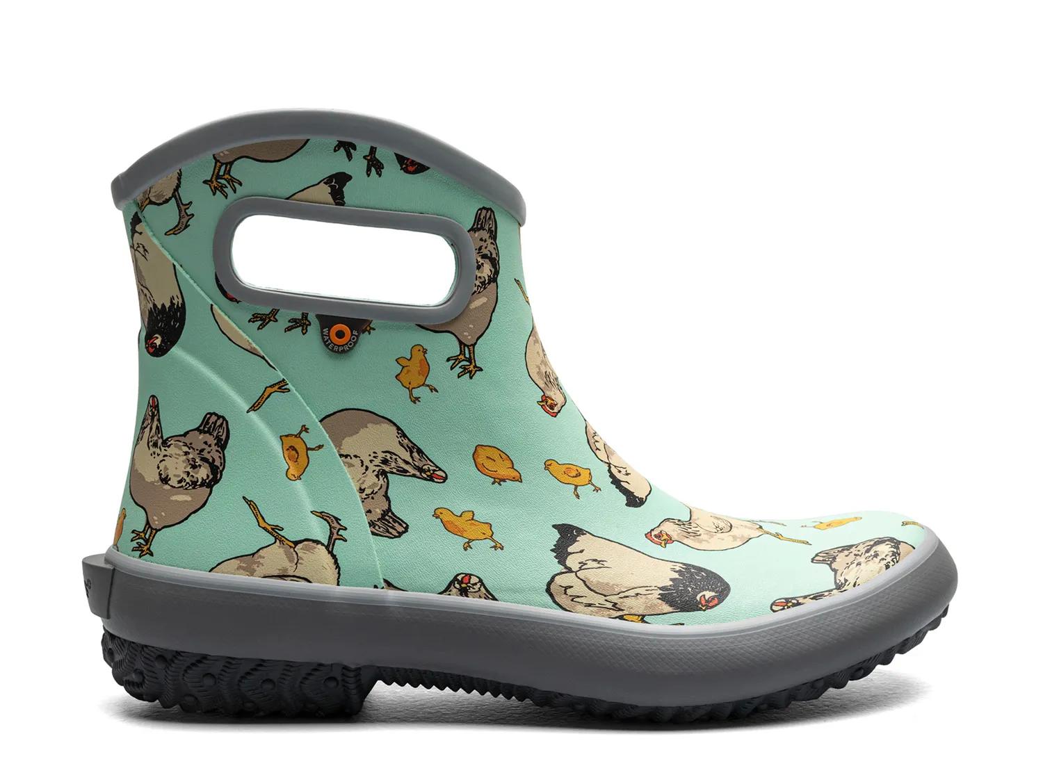 Patch Rain Boot