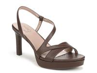 Abby Platform Sandal Dark Brown view