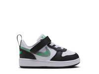 Court Borough Low Sneaker - Kids' Black/White/Green view