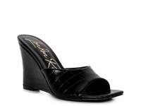 Shiloy Wedge Sandal Black view