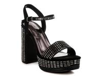 Starlet Platform Sandal Black view