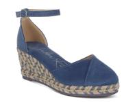 Sorcruz Espadrille Wedge Sandal Ink Blue view