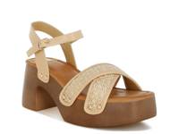 Qasa Platform Sandal Natural view