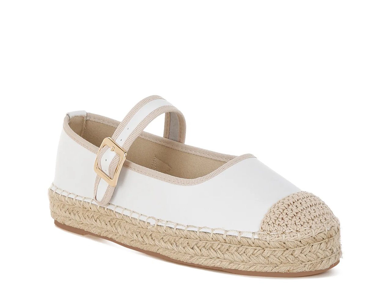 Ostac Mary Jane Espadrille Flat