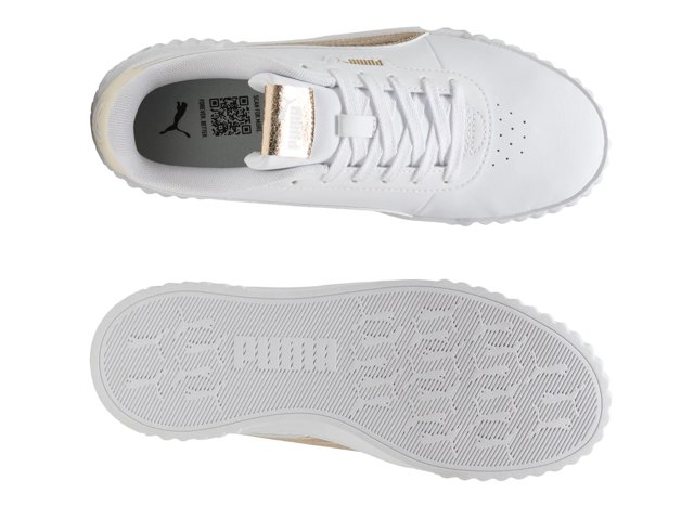 PUMA Carina 3.0 Metallic Whisper Sneaker - Women's - Free Shipping