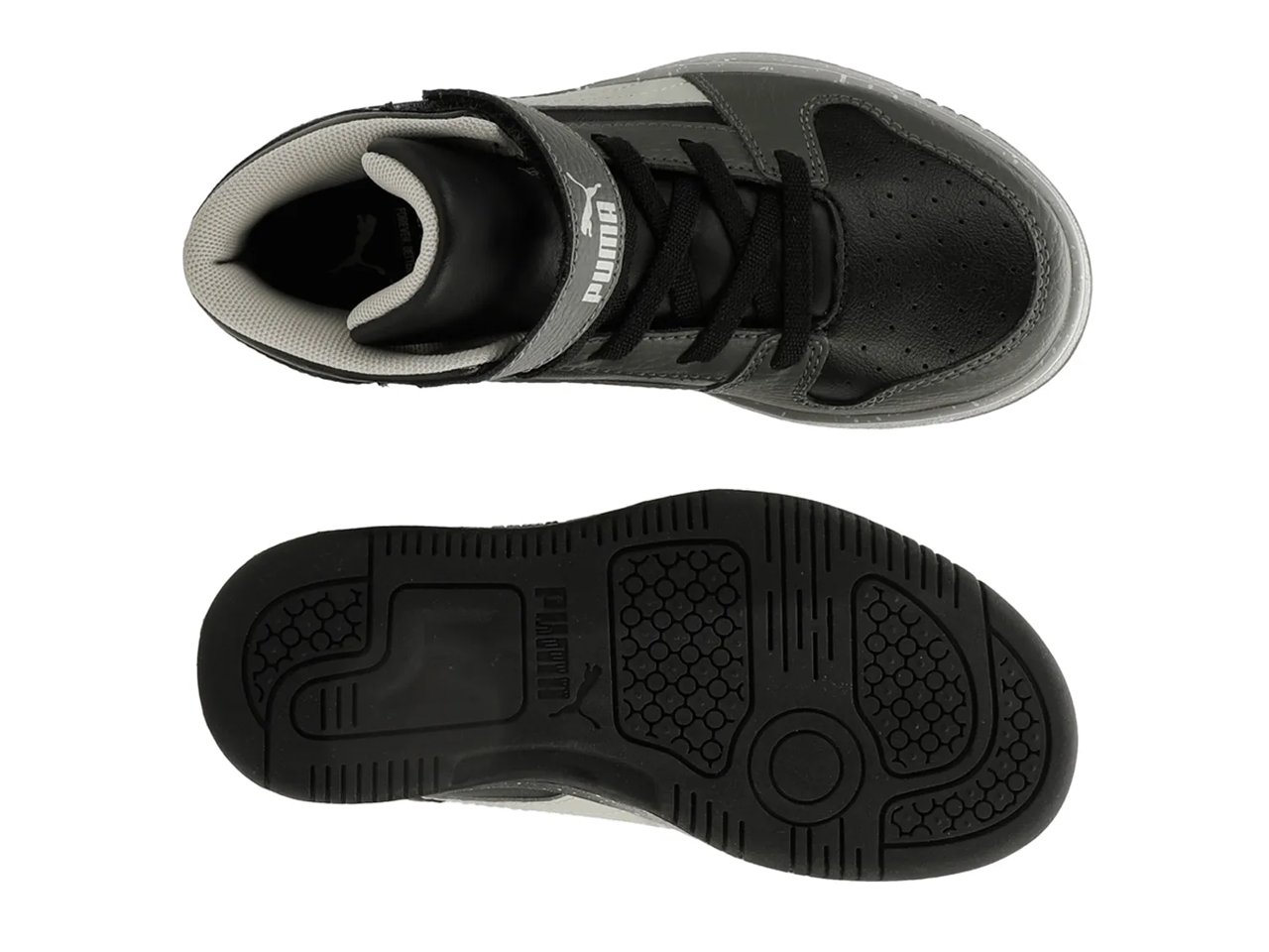 Rebound Layup Speckle Fade High-Top Sneaker - Kids'