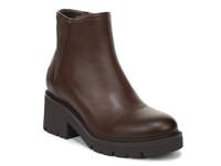 Janet Platform Bootie Dark Brown view