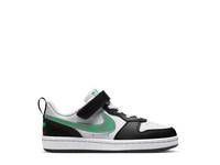 Court Borough Low Sneaker - Kids' White/Black/Silver view