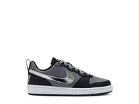 Court Borough Low Sneaker - Kids' Black/Silver view
