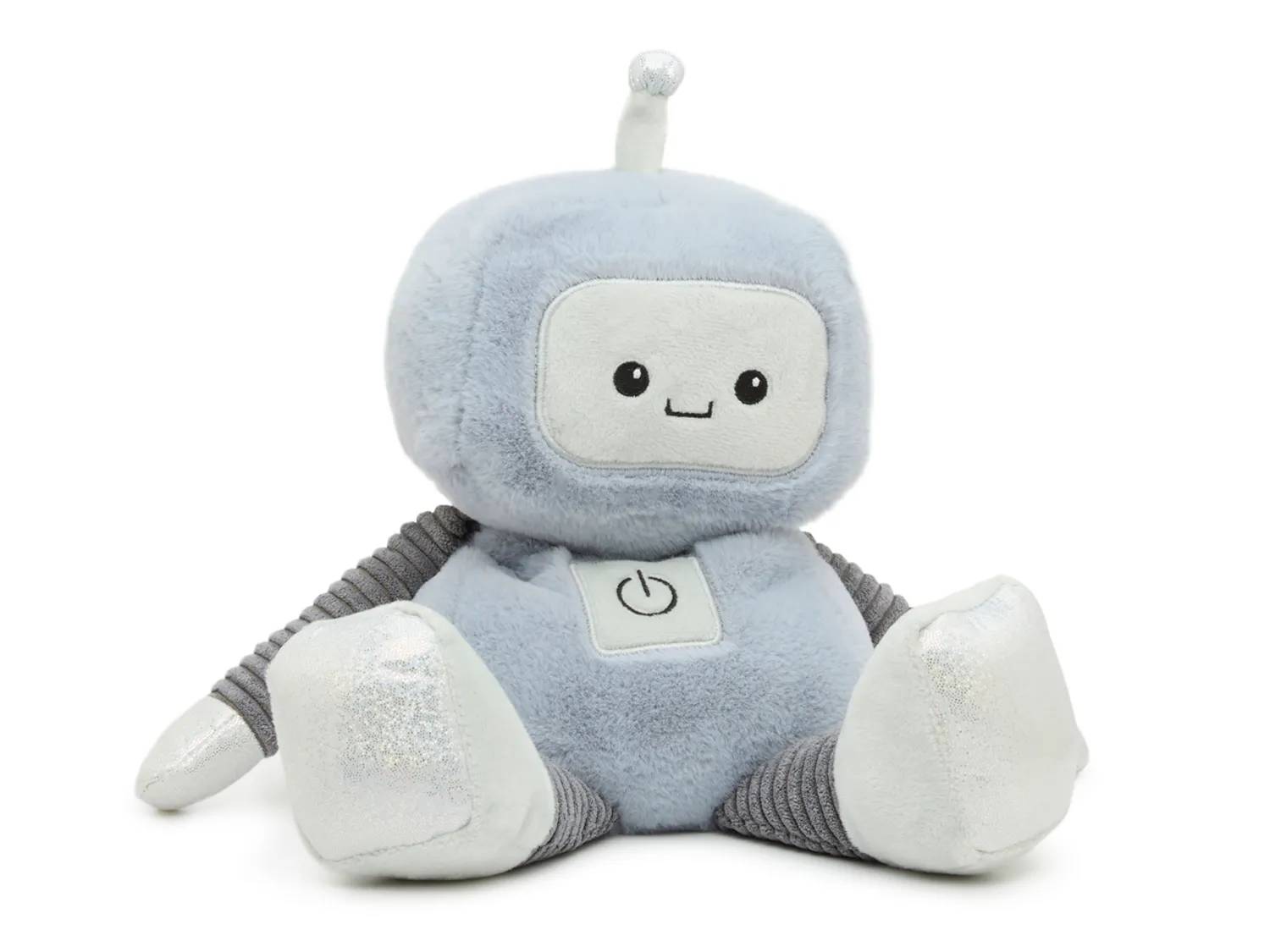 Silver Robot Warming Stuffed Toy