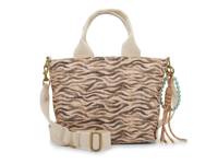 Jean Tote Ivory/Brown Zebra Print view
