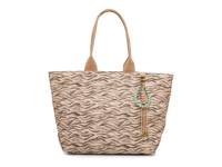 Jean Tote Ivory/Brown Zebra Print view