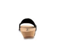 Beverly Wedge Sandal Black view