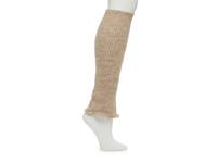 Open Knit Slouch Legwarmers Taupe view