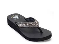 Carinah Wedge Sandal Black view